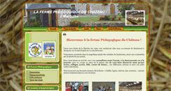 Desktop Screenshot of ferme-duchateau.fr
